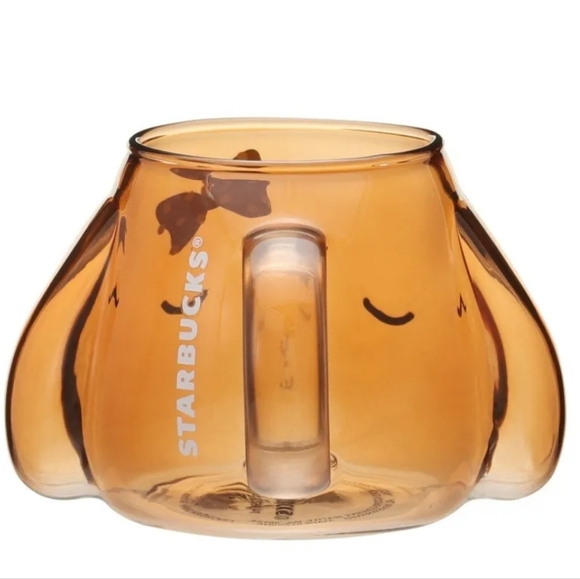 NWT Starbucks Japan 2023 New Year Mocha Rabbit Glass Mug - Picture 2 of 5